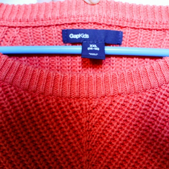 Gap Kids | Crewneck Sweater | Orange - Picture 4 of 4